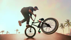 競技性の高い自転車BMX