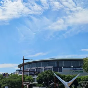 ドームを利用した前橋競輪場