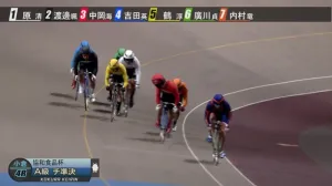 S取りに成功したのは3番・中岡